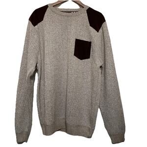 Buffalo David‎ Bitton Fleece Plaid Lined Pullover Jumper Sweater Size XL